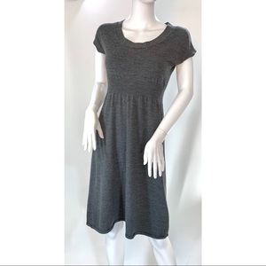 ‘S Max Mara Heathered Gray Wool Knit Dress Medium